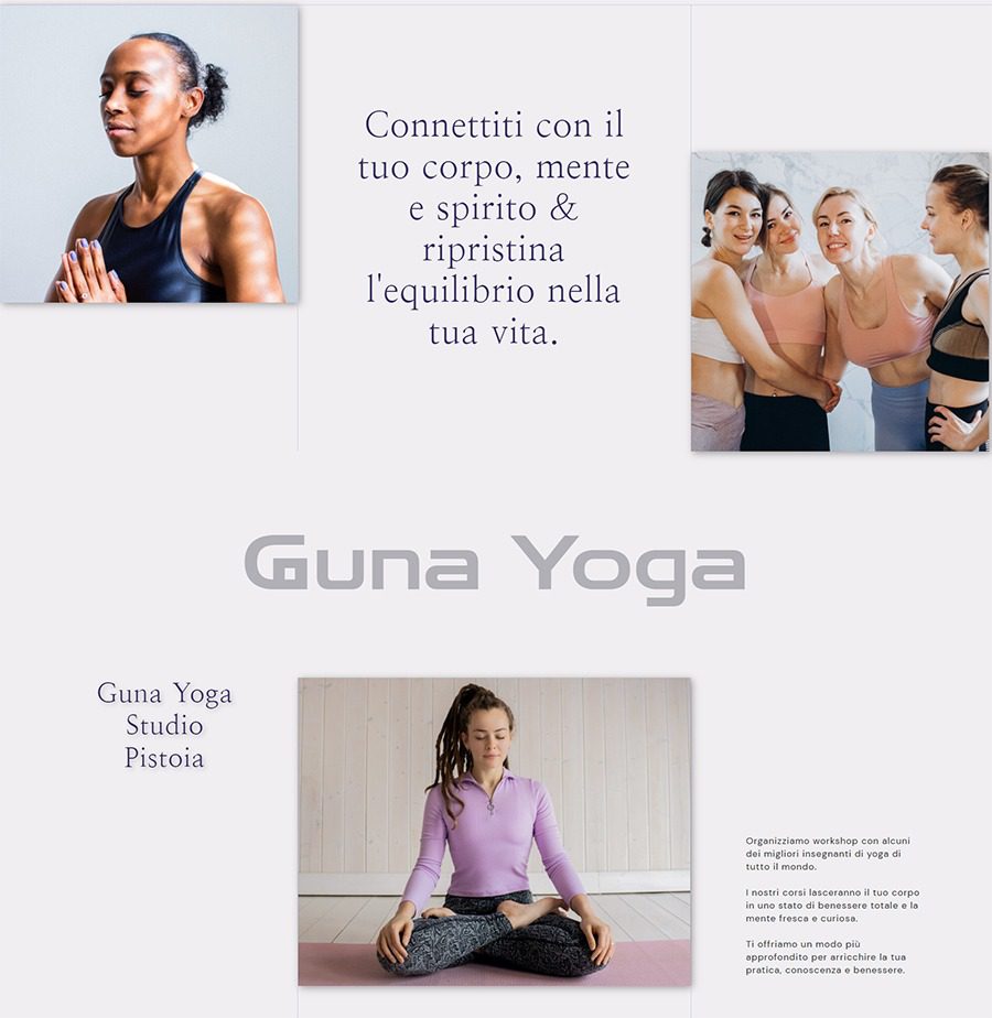 Yoga workshop per la migliore serenità dei pensieri e la forma del tuo corpo.